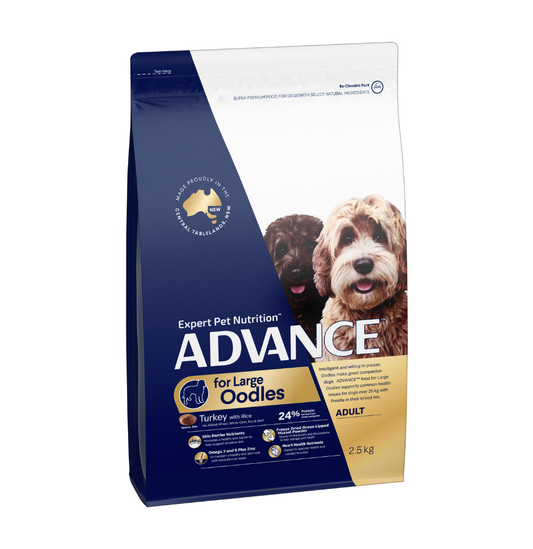 Advance Adult Dog Food – Large Oodles – Turkey with Rice